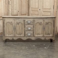 18th Century Country French Buffet ~ Enfilade in Stripped Oak