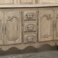 18th Century Country French Buffet ~ Enfilade in Stripped Oak