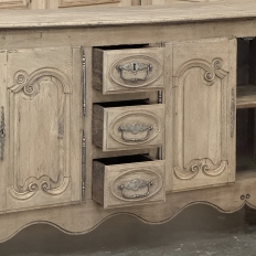 18th Century Country French Buffet ~ Enfilade in Stripped Oak