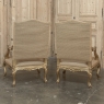 19th Century French Regence Giltwood Armchairs ~ Fauteuils