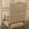 19th Century French Regence Giltwood Armchairs ~ Fauteuils