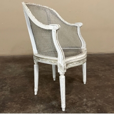Antique French Louis XVI Painted Vanity Chair