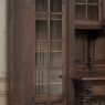 19th Century French Renaissance Revival Carved Oak Bookcase Bar