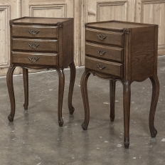 Pair Vintage Country French Nightstands ~ End Tables