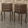 Pair Vintage Country French Nightstands ~ End Tables