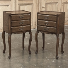 Pair Vintage Country French Nightstands ~ End Tables