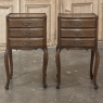 Pair Vintage Country French Nightstands ~ End Tables