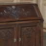 19th Century Liègeoise Louis XVI Style Solid Oak Secrétaire
