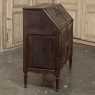 19th Century Liègeoise Louis XVI Style Solid Oak Secrétaire