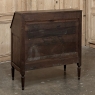 19th Century Liègeoise Louis XVI Style Solid Oak Secrétaire