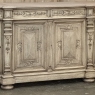 19th Century French Renaissance Revival Buffet in Solid Stripped Oak