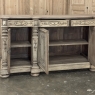 19th Century French Renaissance Revival Buffet in Solid Stripped Oak