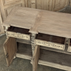19th Century French Renaissance Revival Buffet in Solid Stripped Oak