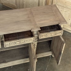 19th Century French Renaissance Revival Buffet in Solid Stripped Oak
