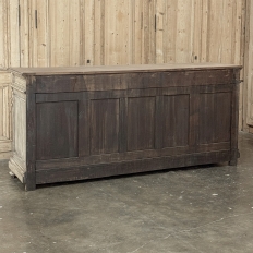 19th Century French Renaissance Revival Buffet in Solid Stripped Oak