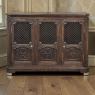 Antique Liegoise Louis XIV Credenza with Lattice Doors