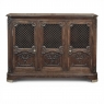 Antique Liegoise Louis XIV Credenza with Lattice Doors