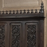 19th Century French Gothic Hall Bench with Trunk