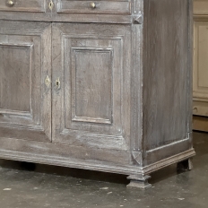 19th Century Louis Philippe Cerused Oak Bookcase