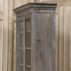 19th Century Louis Philippe Cerused Oak Bookcase