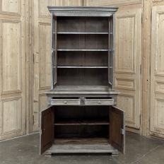 19th Century Louis Philippe Cerused Oak Bookcase