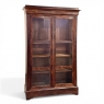 19th Century French Louis Philippe Period Mahogany Bookcase