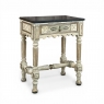 19th Century Italian Neoclassical Painted Marble Top End Table