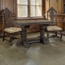 19th Century French Gothic Revival Library Table