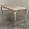 Antique Country French Stripped Fruitwood Dining Table