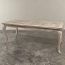 Antique Country French Stripped Fruitwood Dining Table