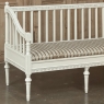 18th Century Swedish Gustavian Painted Settee ~ Neoclassical Design