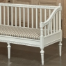 18th Century Swedish Gustavian Painted Settee ~ Neoclassical Design