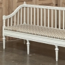18th Century Swedish Gustavian Painted Settee ~ Neoclassical Design