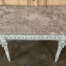 Neoclassical Italian Painted and Carved Wood Console with Marble Top ~ Louis XVI Style