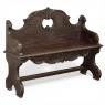 19th Century Italian Hall Bench