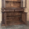 19th Century Grand French Renaissance Walnut Bookcase