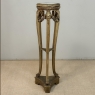 19th Century French Louis XVI Giltwood Marble Top Pedestal