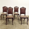 Set of Four French Louis XV Side Chairs ~ Dining Chairs