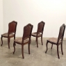 Set of Four French Louis XV Side Chairs ~ Dining Chairs