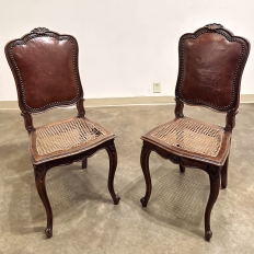 Set of Four French Louis XV Side Chairs ~ Dining Chairs