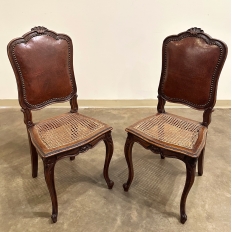 Set of Four French Louis XV Side Chairs ~ Dining Chairs