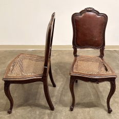 Set of Four French Louis XV Side Chairs ~ Dining Chairs