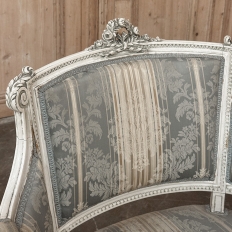 Pair of Louis XVI Painted Bergères ~ Paris