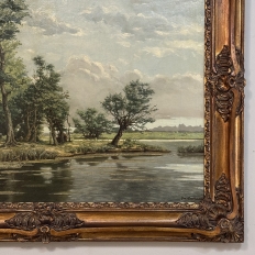 Framed Oil Painting on Canvas by George Roelandt (