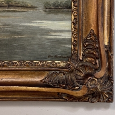 Framed Oil Painting on Canvas by George Roelandt (