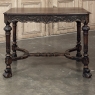 19th Century Renaissance Revival End Table ~ Library Table