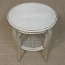 Pair Louis XVI Painted Oval End Tables
