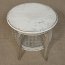 Pair Louis XVI Painted Oval End Tables