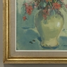 Framed Oil on Panel “Still Life with Flowers” by Guy Cambier (1923–2008), Dated 1944