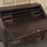19th Century French Régence Style Carved Oak Secretary Desk